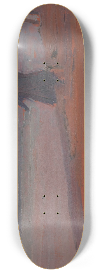 Egon Schiele - Dampfer vom Strand aus gesehen 8.25 inch art skate deck