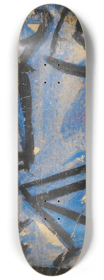 Egon Schiele - zwei Strichmnnchen 8.25 inch art skate deck