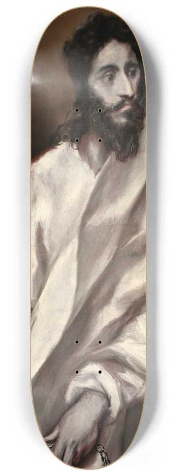 El Greco (Domenikos Theotokopoulos) - Bartholomew the Apostle 8.25 inch art skate deck