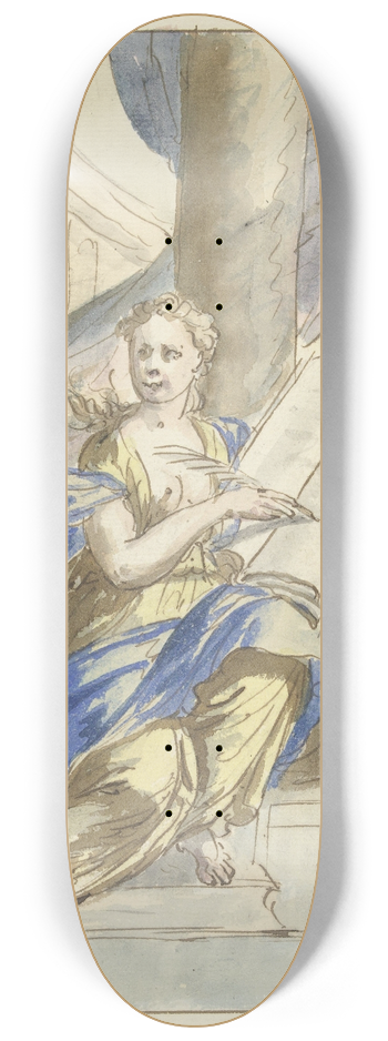 Elias van Nijmegen - Historie 8.25 inch art skate deck