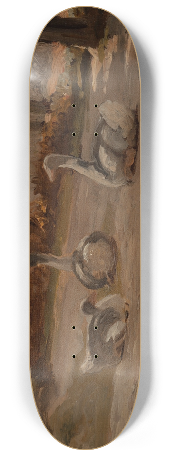 Elihu Vedder - Geese 8.25 inch art skate deck