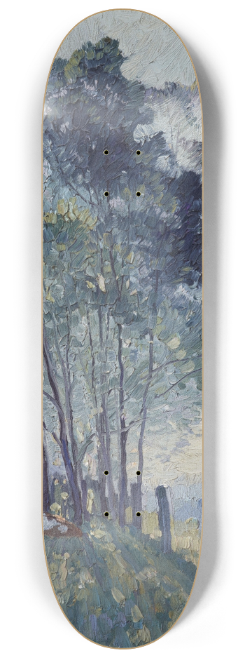 Elioth Gruner - The wattles 8.25 inch art skate deck