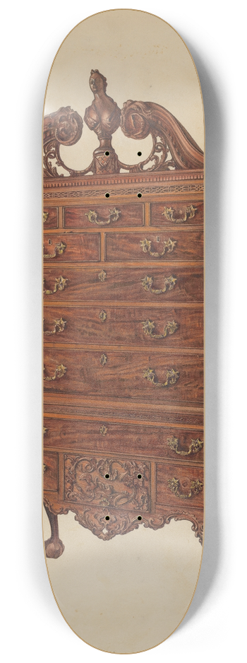 Elisabeth Fulda - Highboy 8.25 inch art skate deck