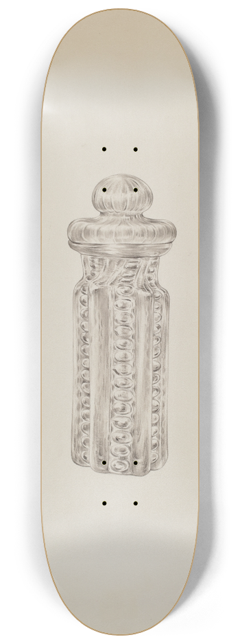 Elisabeth Fulda - Mustard Pot 8.25 inch art skate deck