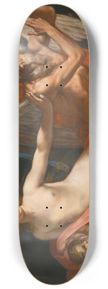 Elisabetta Sirani - BeautyFending Off Time 8.25 inch art skate deck
