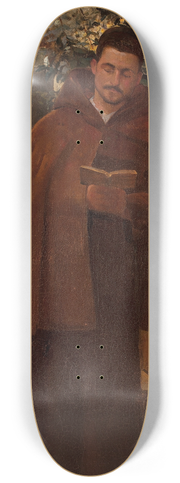 Eliseu Visconti - A leitura 8.25 inch art skate deck