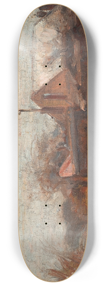 Eliseu Visconti - Paisagem de Saint Hubert 8.25 inch art skate deck