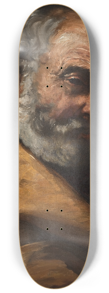 Eliseu Visconti - Retrato de ancio 8.25 inch art skate deck