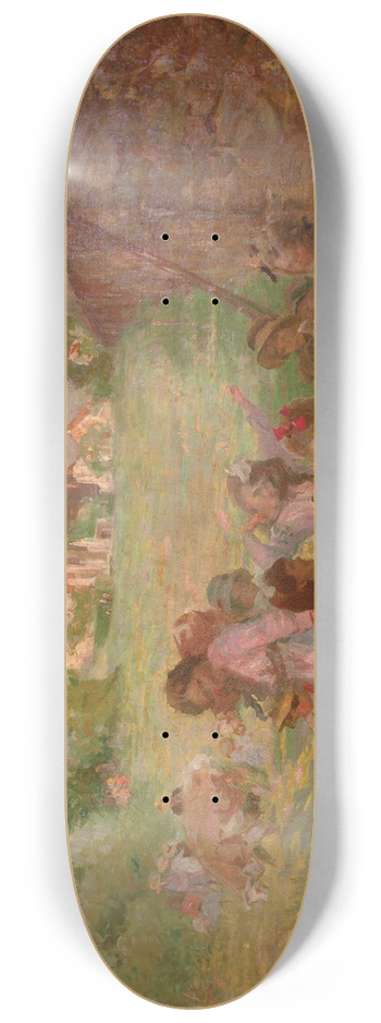 Eliseu Visconti - Ronda de crianas 8.25 inch art skate deck