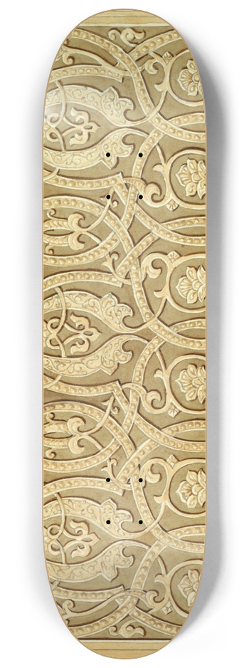Elizabeth A. Nedwill - Arabian Ornament II 8.25 inch art skate deck