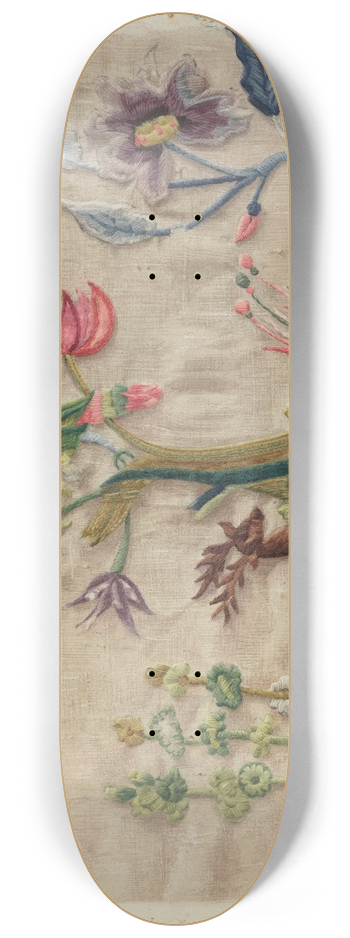 Elizabeth Moutal - Embroidery 8.25 inch art skate deck