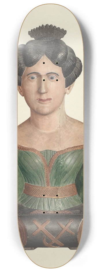 Elizabeth Moutal - Figurehead 8.25 inch art skate deck