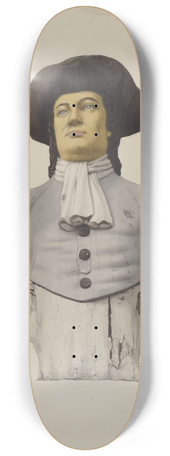 Elizabeth Moutal - Figurehead  Quaker 8.25 inch art skate deck