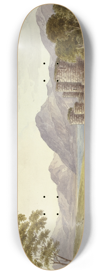 Elizabeth Murray - Beaumans Castle 8.25 inch art skate deck