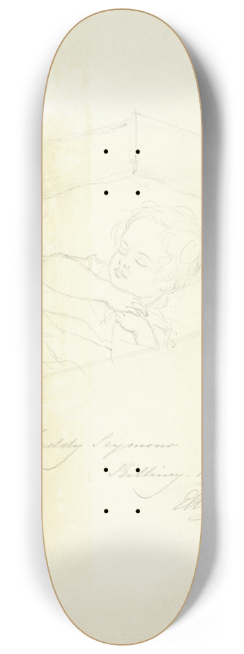 Elizabeth Murray - Freddy Seymour, Kilkenny 8.25 inch art skate deck