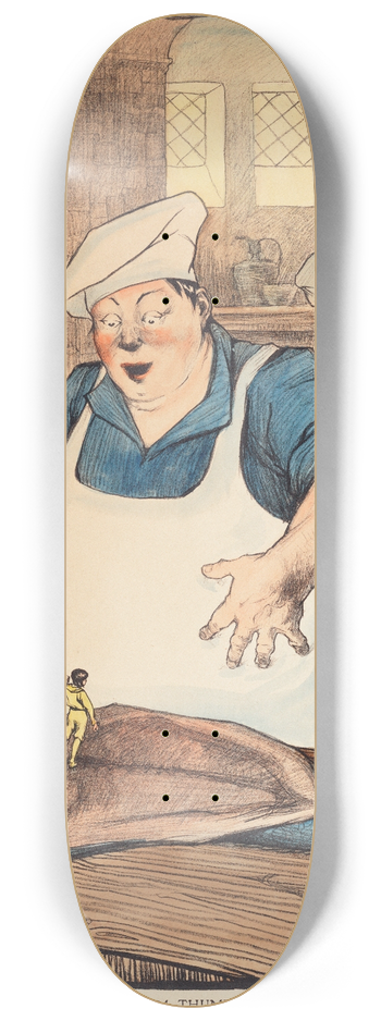Elizabeth Tyler Wolcott - Tom Thumb 8.25 inch art skate deck