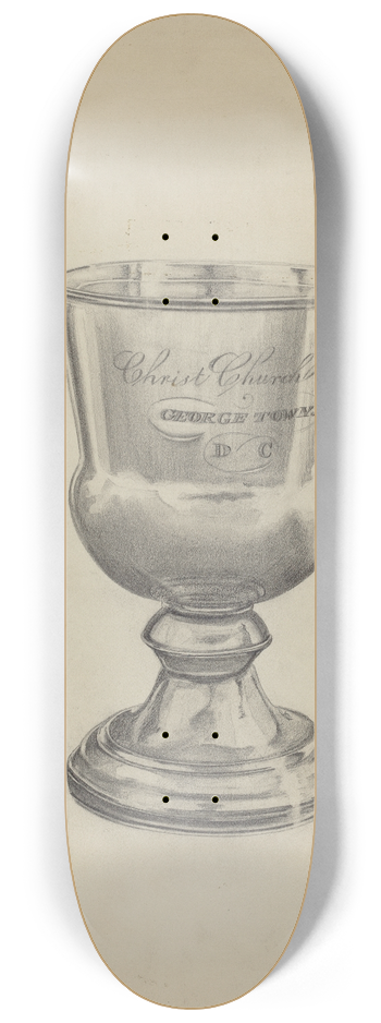 Ella Josephine Sterling - Silver Communion Cup 8.25 inch art skate deck