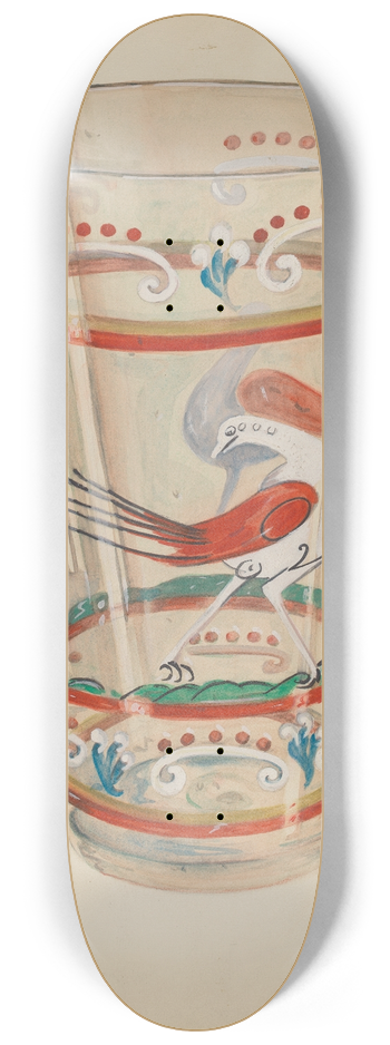 Ella Josephine Sterling - Vase 8.25 inch art skate deck