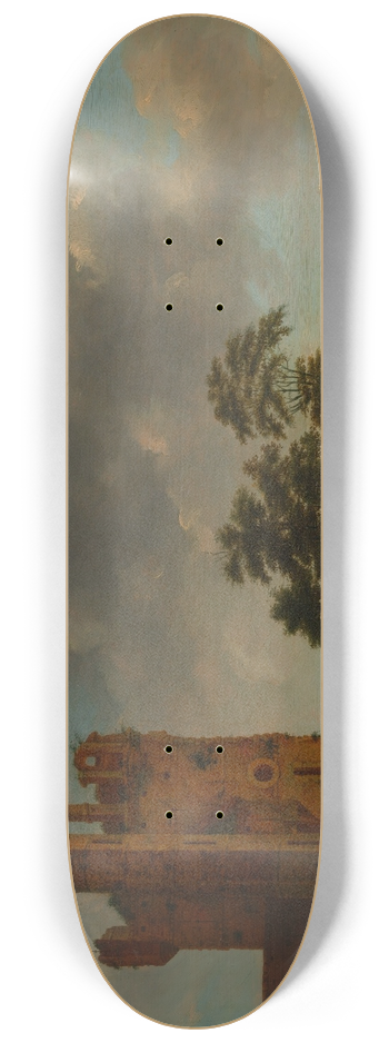 Emanuel Murant - The Old Castle 8.25 inch art skate deck