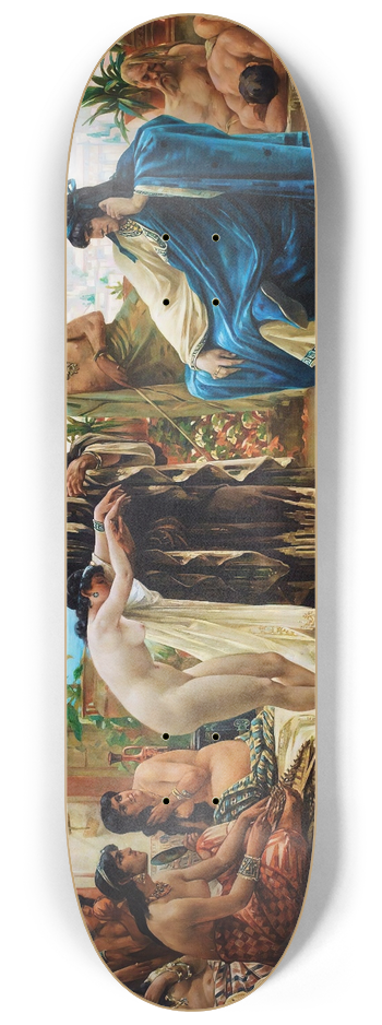 Emanuel Stanek - The Slave Merchant 8.25 inch art skate deck