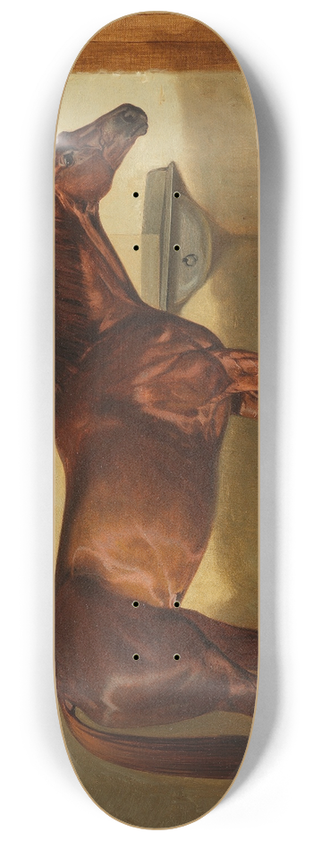 Emil Adam - Die Stute Kincsem 8.25 inch art skate deck