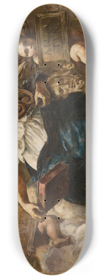 Aleksander Gierymski - Poetry 8.25 inch art skate deck
