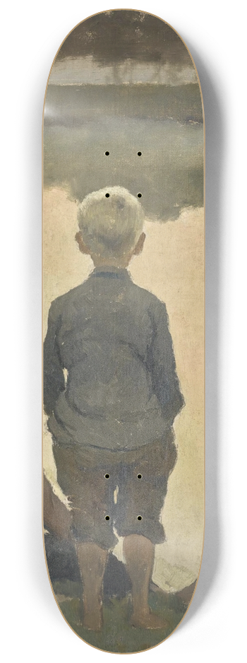 Emile Claus - Study for Le bateau qui passe 8.25 inch art skate deck