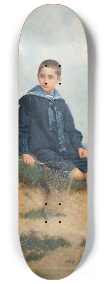 Emile Eisman-Semenowsky - The little fisherman 8.25 inch art skate deck