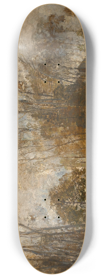 Emil Jakob Schindler - Aus dem Prater 8.25 inch art skate deck