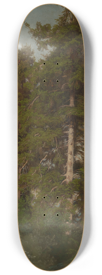 Emil Lugo - Tannen und Unterholz 8.25 inch art skate deck