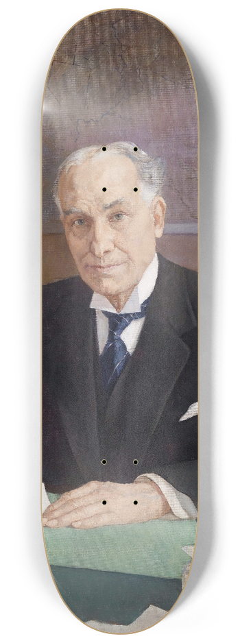 Emil Orlik - Bildnis eines Herrn 8.25 inch art skate deck