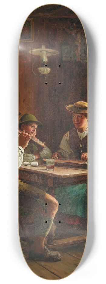 Emil Rau - Home Music 8.25 inch art skate deck