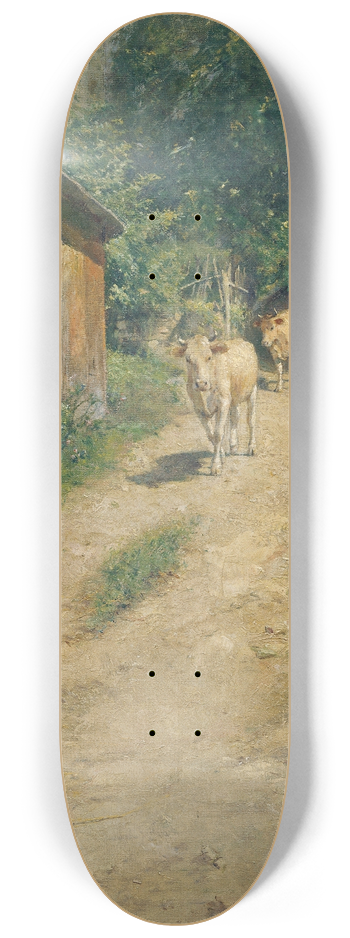 Emil Strecker - Der Halter kommt 8.25 inch art skate deck