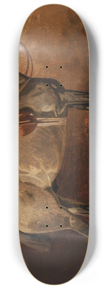 Emil Volkers - Grauer Schimmel im Stall 8.25 inch art skate deck