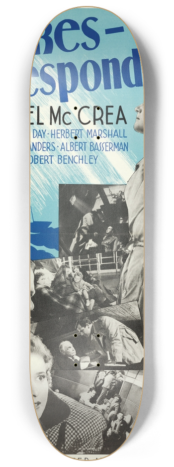 Eric Rohman - Foreign Correspondent 8.25 inch art skate deck