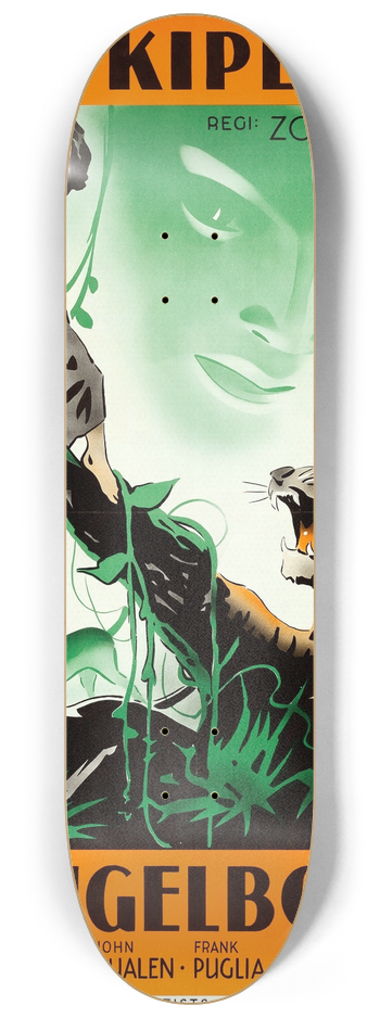 Eric Rohman - Jungle Book 8.25 inch art skate deck