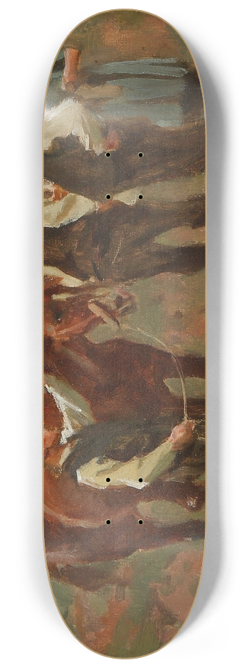 Erik Henningsen - En Hestehandel 8.25 inch art skate deck