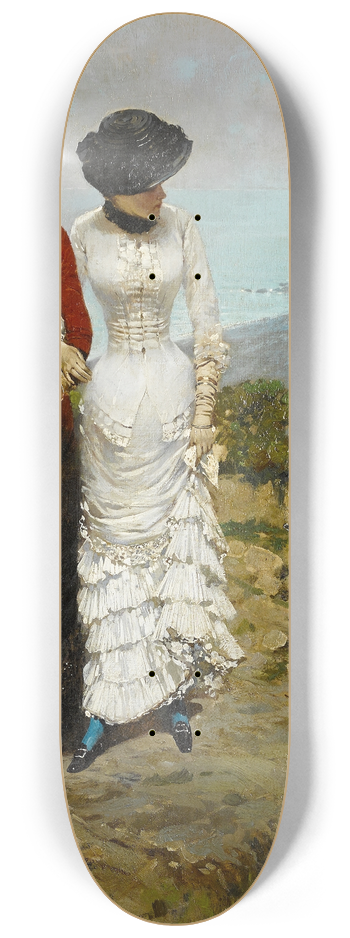 Ernest Giroux - Approaching the rendezvous 8.25 inch art skate deck