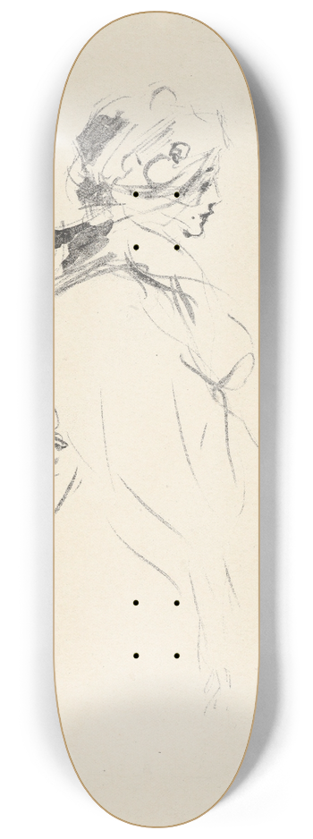 Ernest Haskell - Pamela 8.25 inch art skate deck