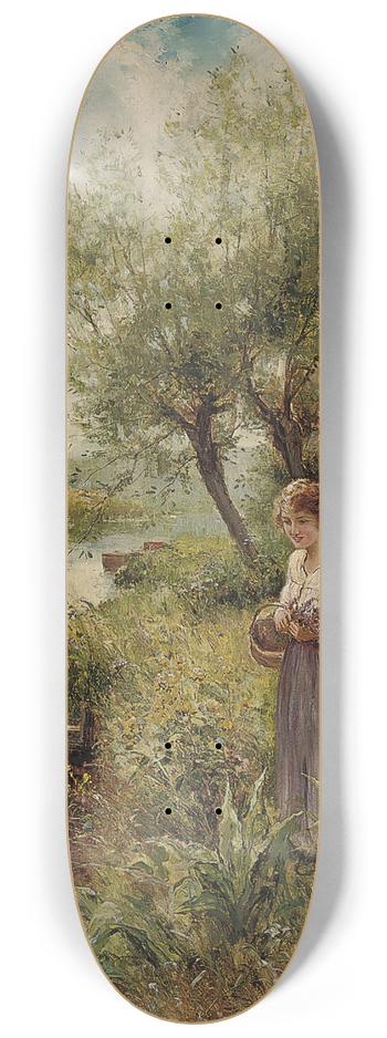 Ernest Walbourn - Summertime 8.25 inch art skate deck