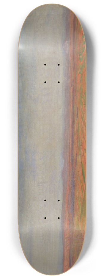 Ernst Eck - Marchfeld Vom Bisamberg 8.25 inch art skate deck