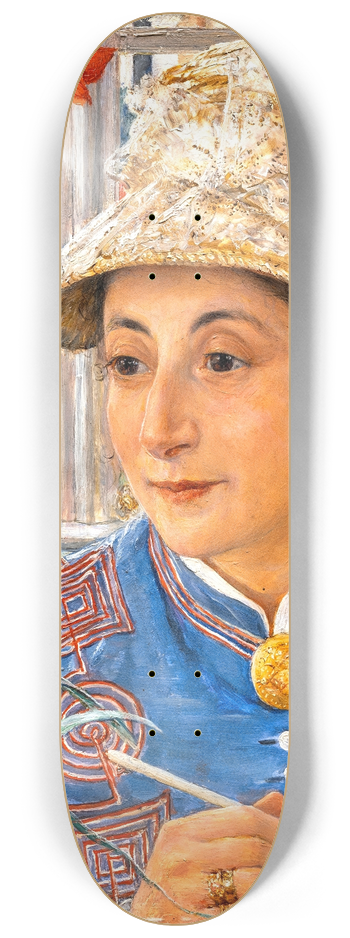 Ernst Josephson - Jeanette Rubenson 8.25 inch art skate deck