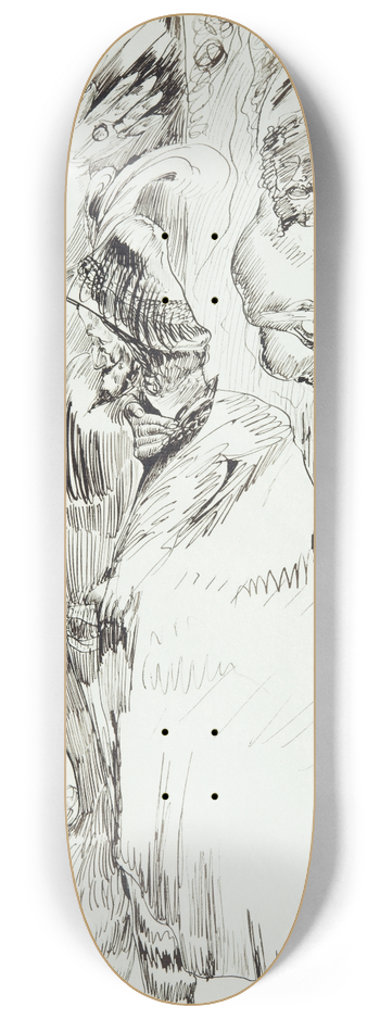 Ernst Josephson - Martyr 8.25 inch art skate deck