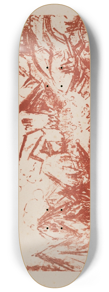 Ernst Ludwig Kirchner - Alphtten 8.25 inch art skate deck