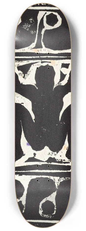 Ernst Ludwig Kirchner - Nude Dancer 8.25 inch art skate deck