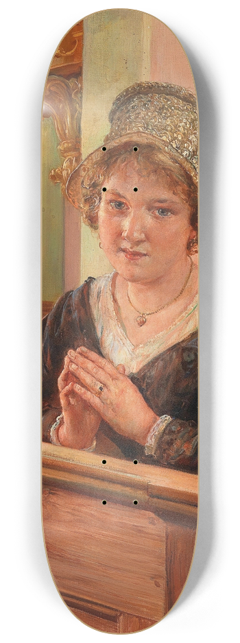 Ernst Nowak - Devotions 8.25 inch art skate deck