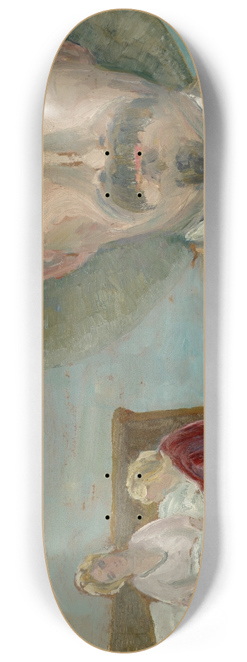 Ernst Schiess - Self-Portrait III 8.25 inch art skate deck