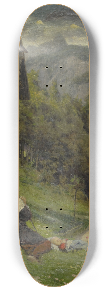 Ernst Stckelberg - Aroleid 8.25 inch art skate deck