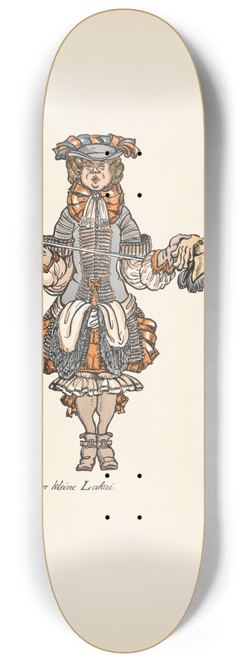 Ernst Stern - Der kleine Lakai 8.25 inch art skate deck