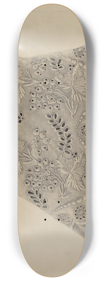 Erwin Schwabe - Embroidered Cuff 8.25 inch art skate deck